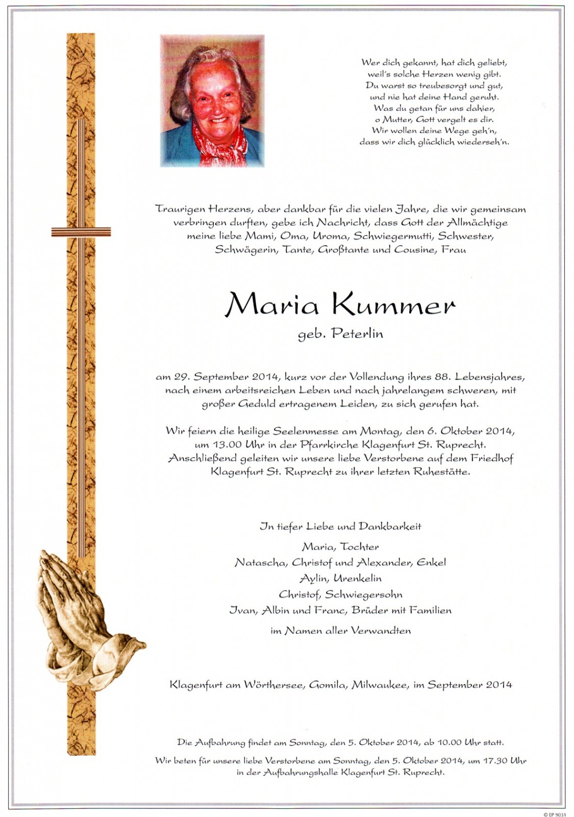 Parte Maria Kummer