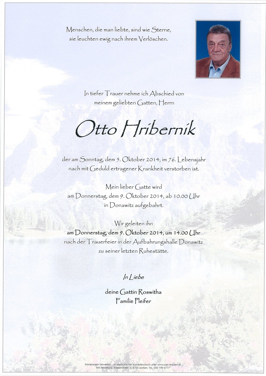 Parte Otto Hribernik