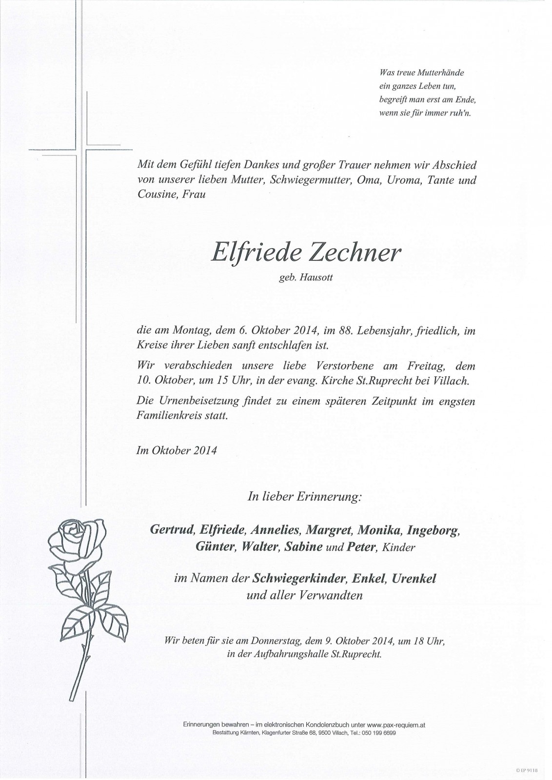 Parte Elfriede Zechner