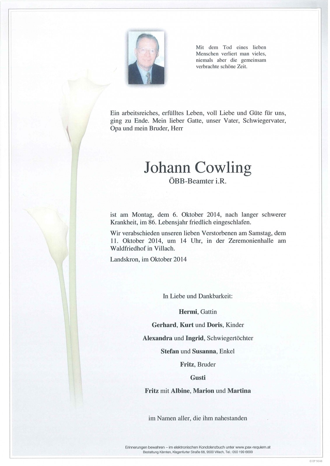 Parte Johann Cowling