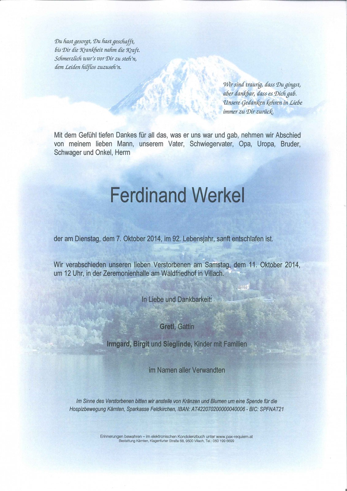 Parte Ferdinand Werkel