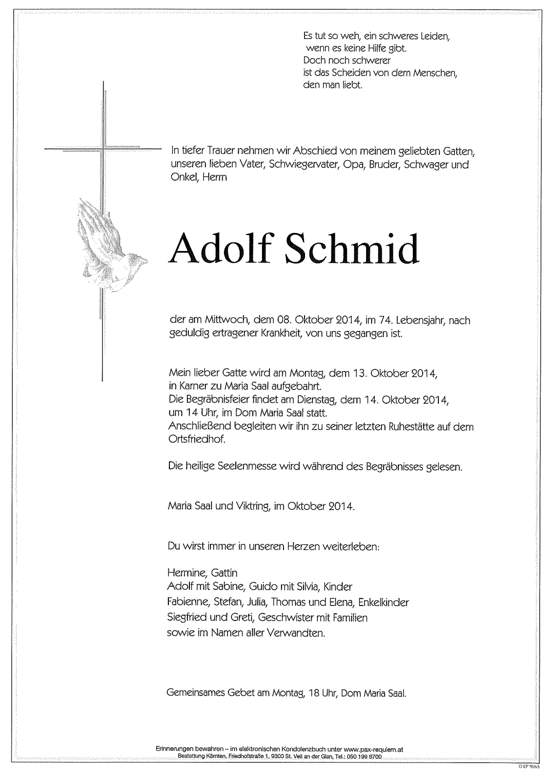 Parte Adolf Schmid