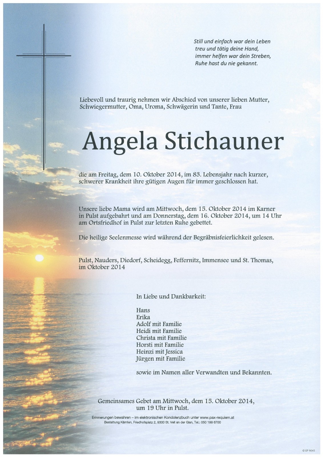 Parte Angela Stichauner