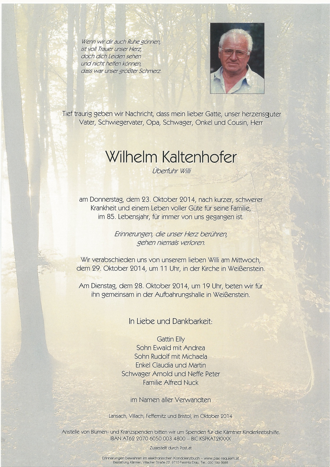 Parte Wilhelm Kaltenhofer