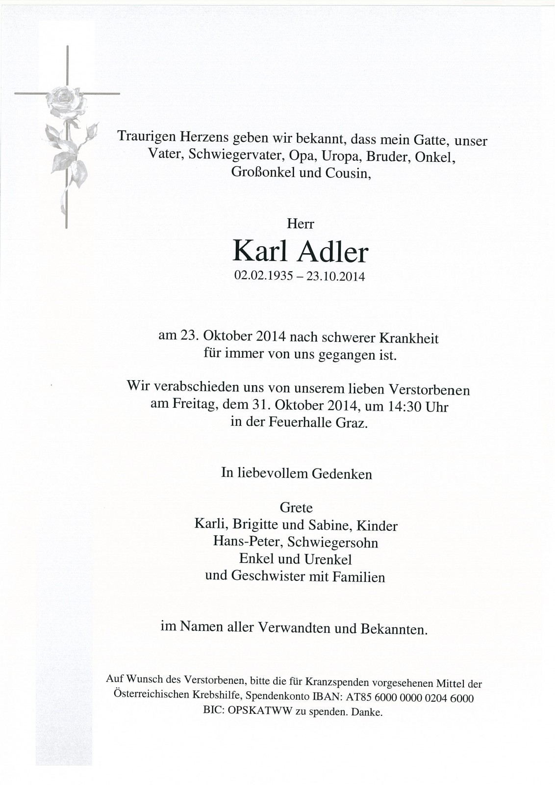 Parte Karl Adler