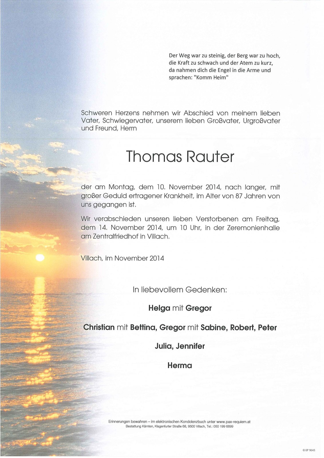Parte von Thomas Rauter
