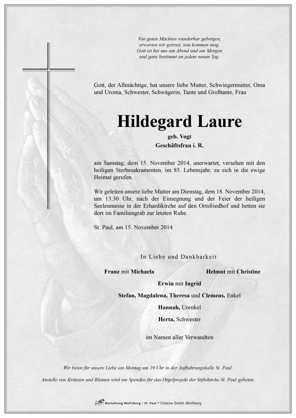 Parte Hildegard Laure