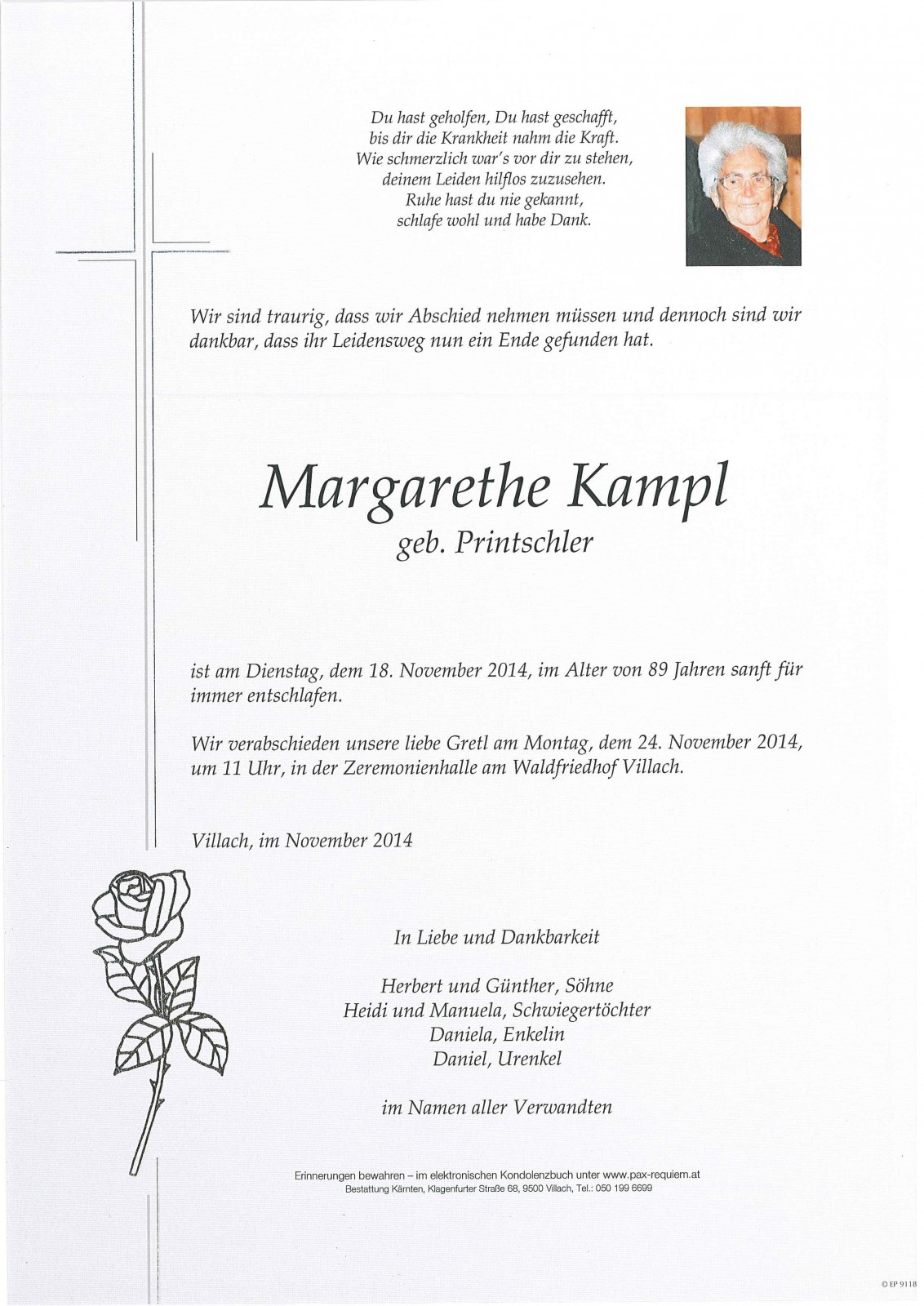 Parte Margarethe Kampl