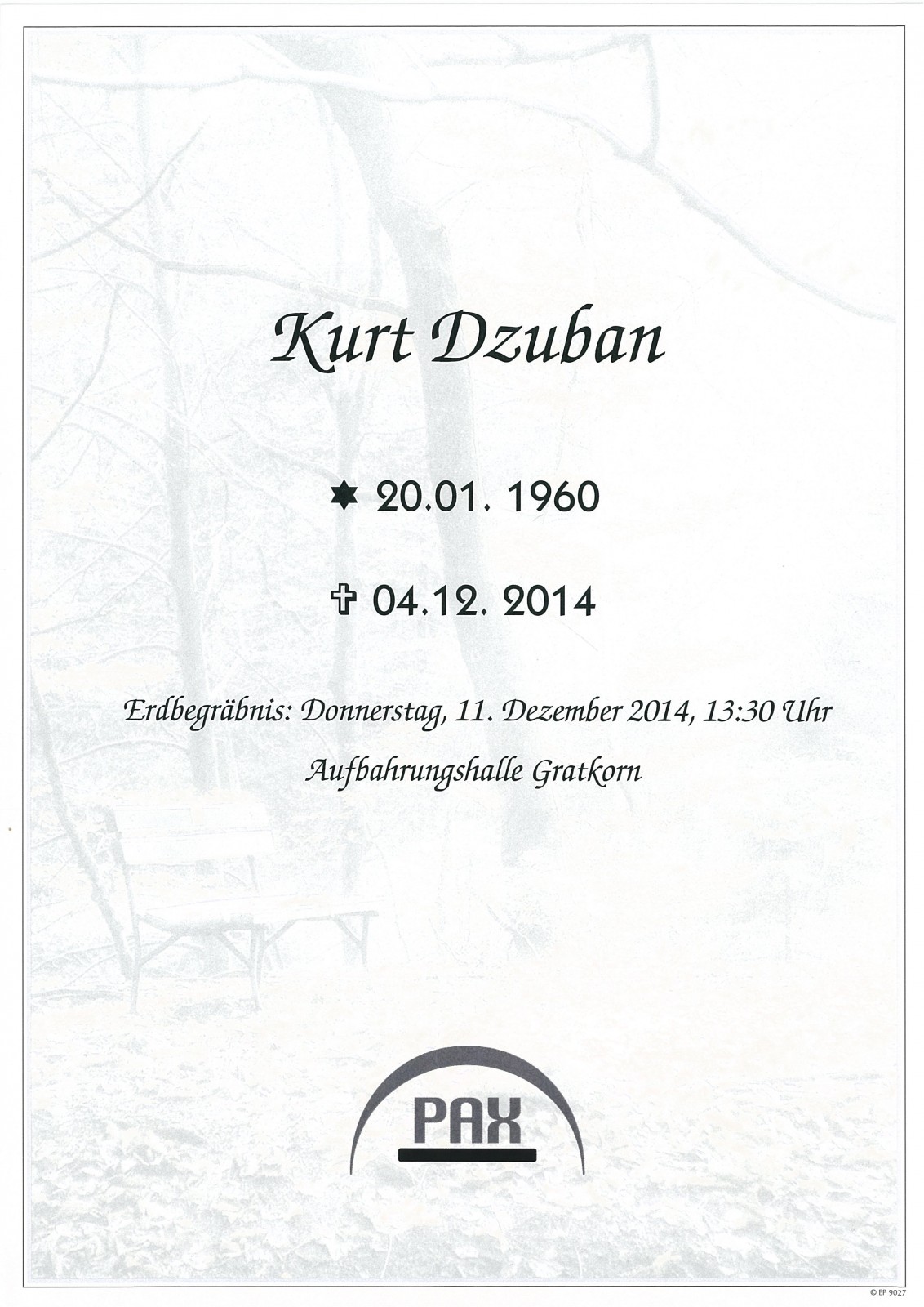 Parte Kurt Dzuban