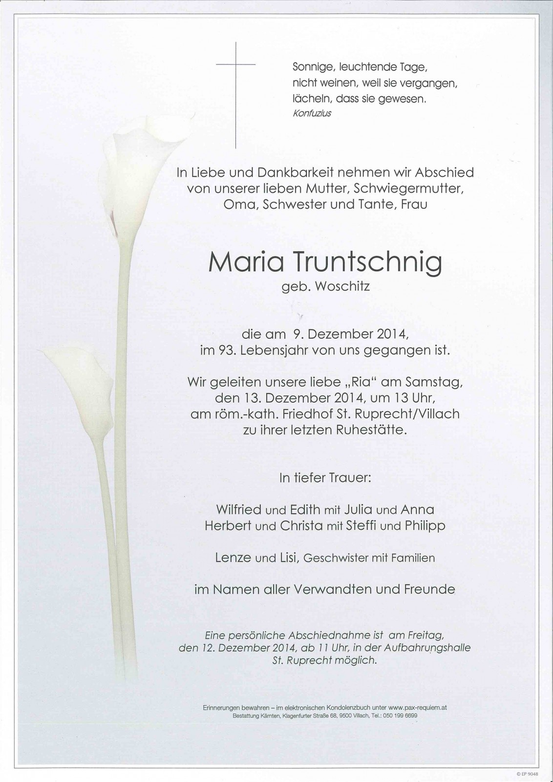 Parte Maria Truntschnig