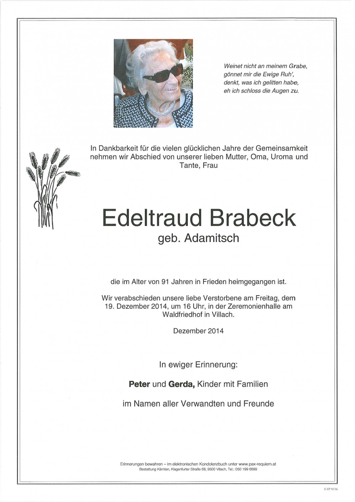 Parte Edeltraud Brabeck