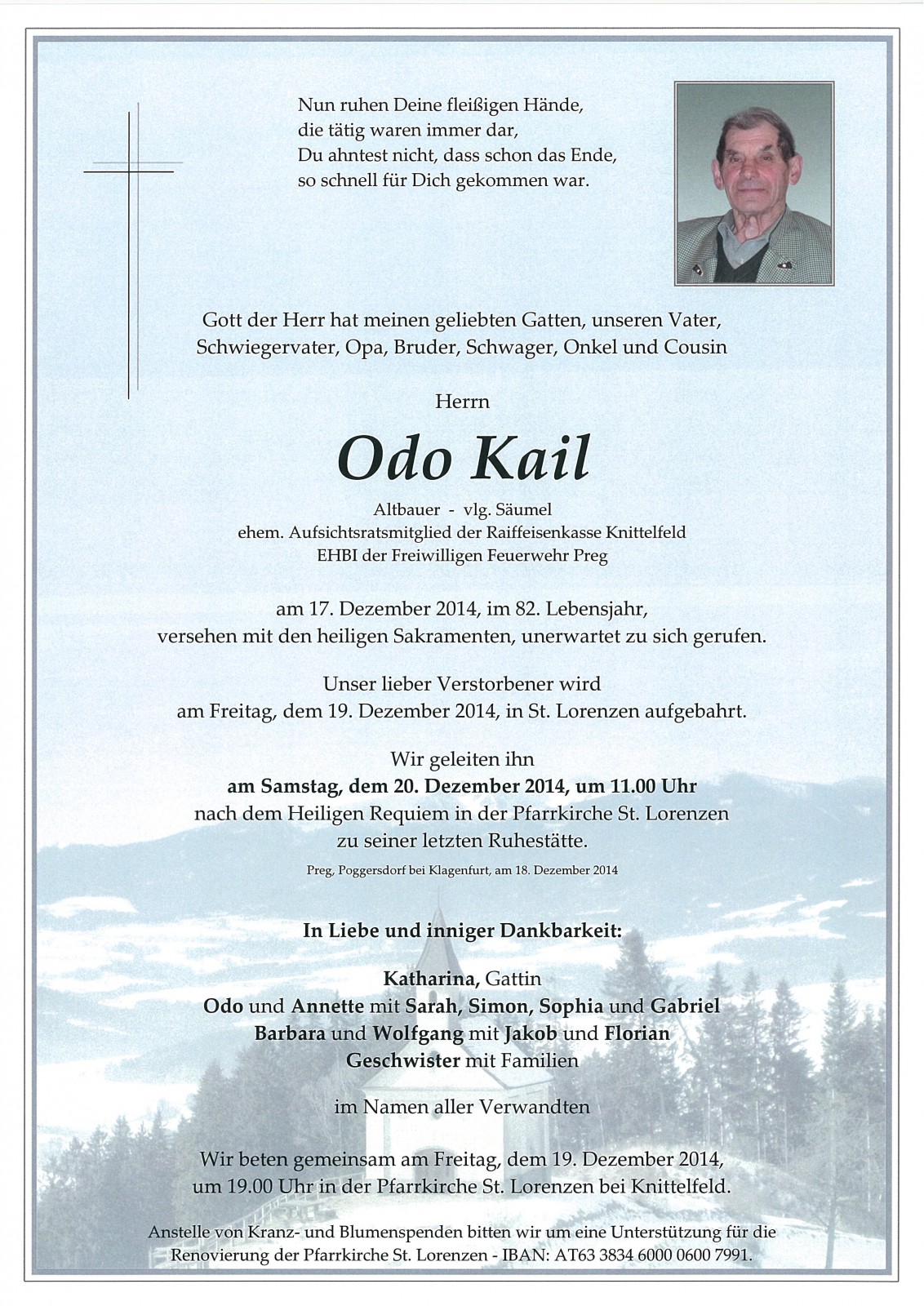 Parte Odo Kail vlg. Säumel