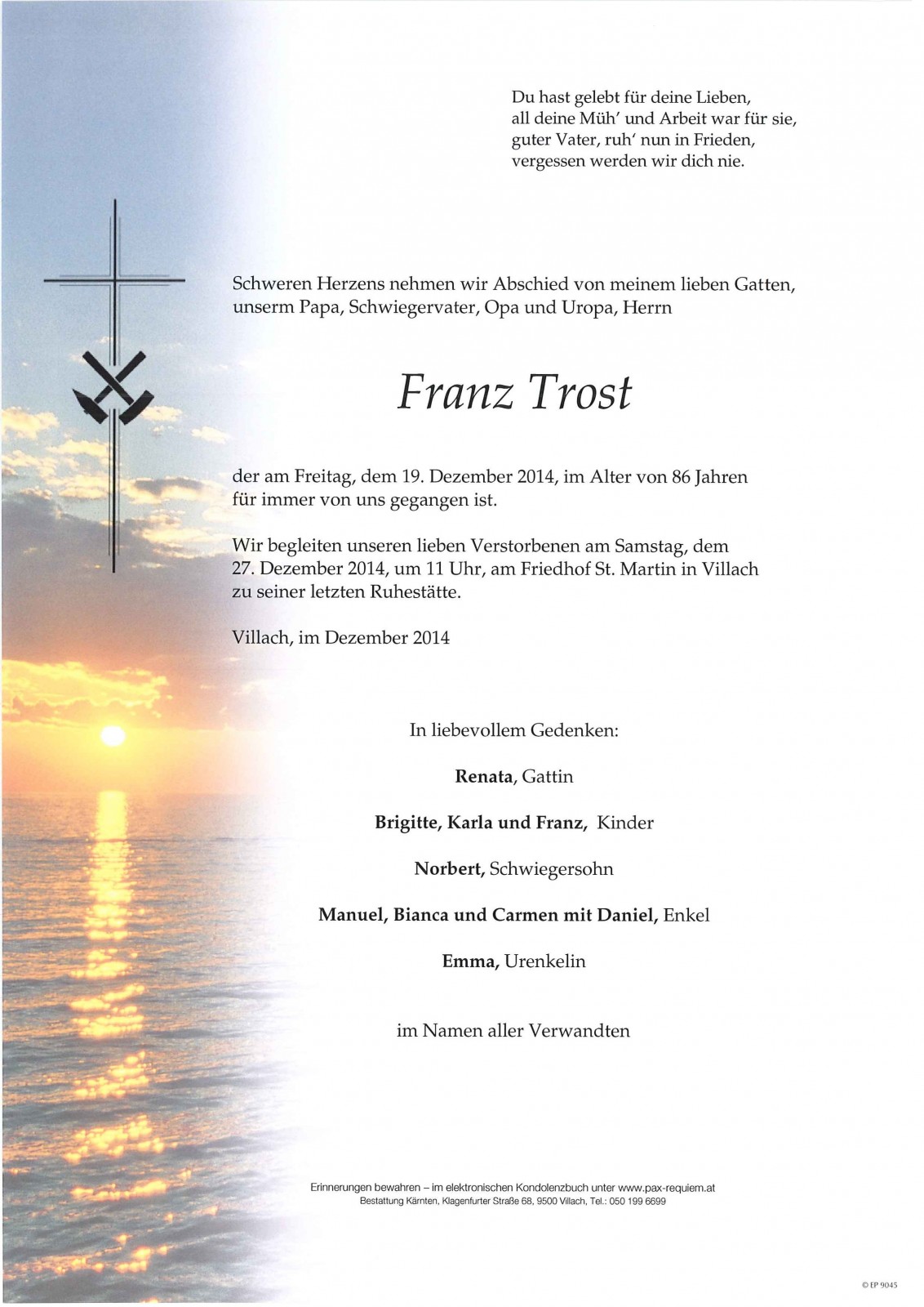 Parte Franz Trost