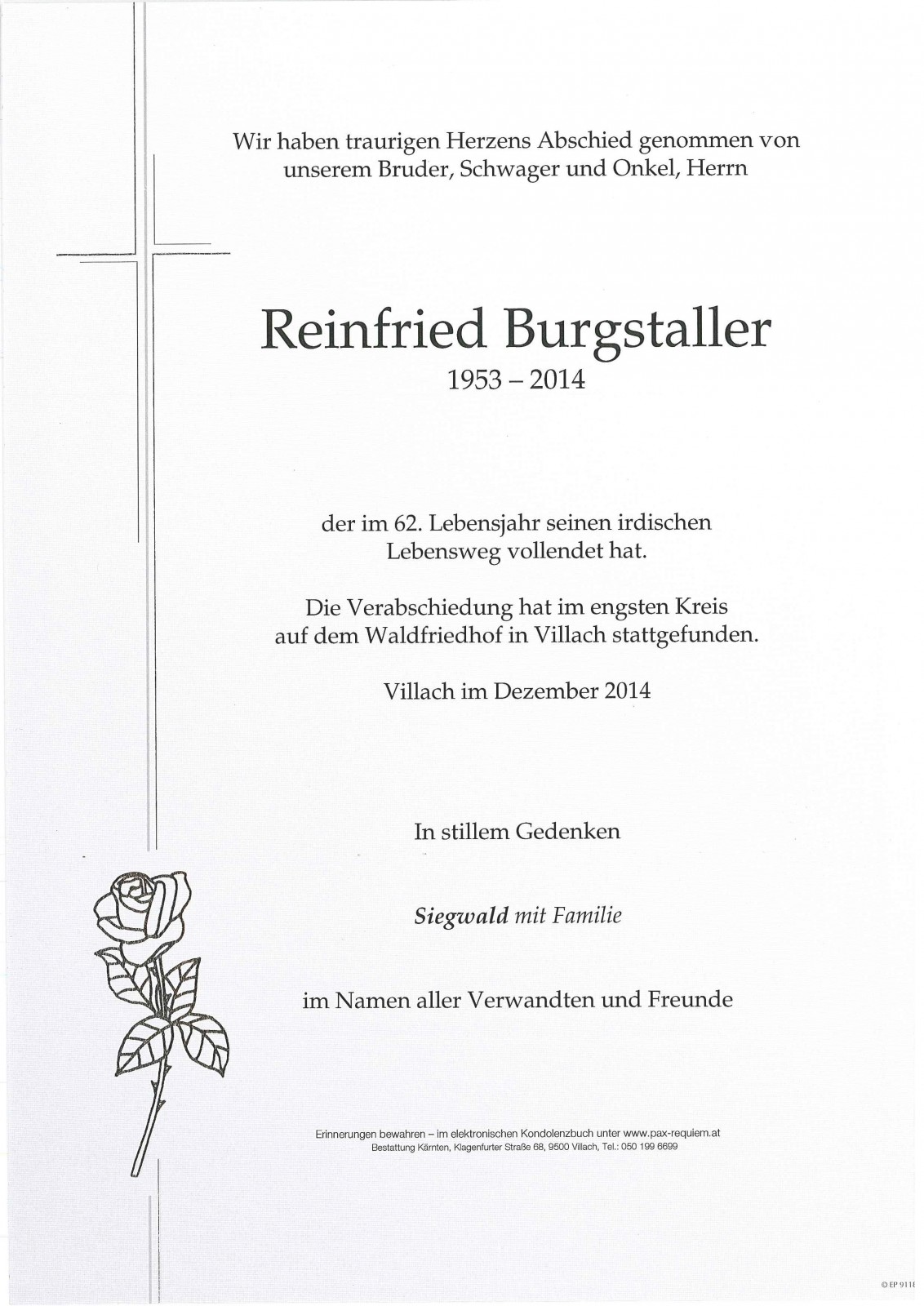 Parte Reinfried Burgstaller