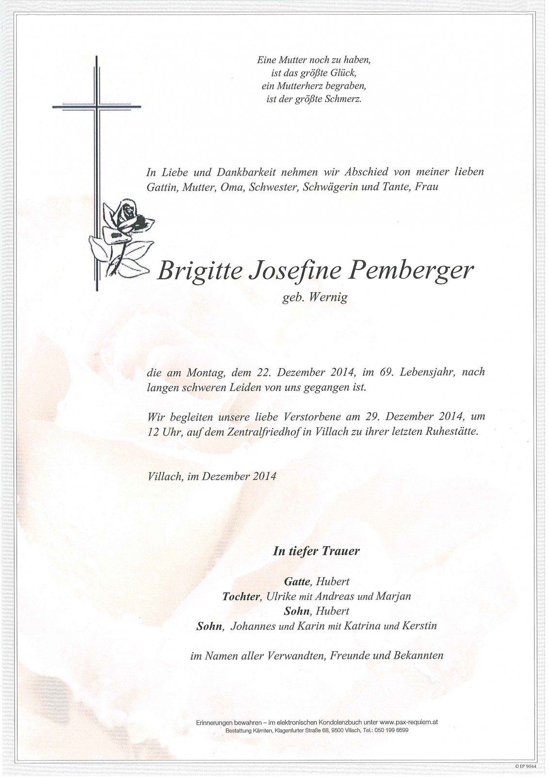 Parte Brigitte Josefine Pemberger