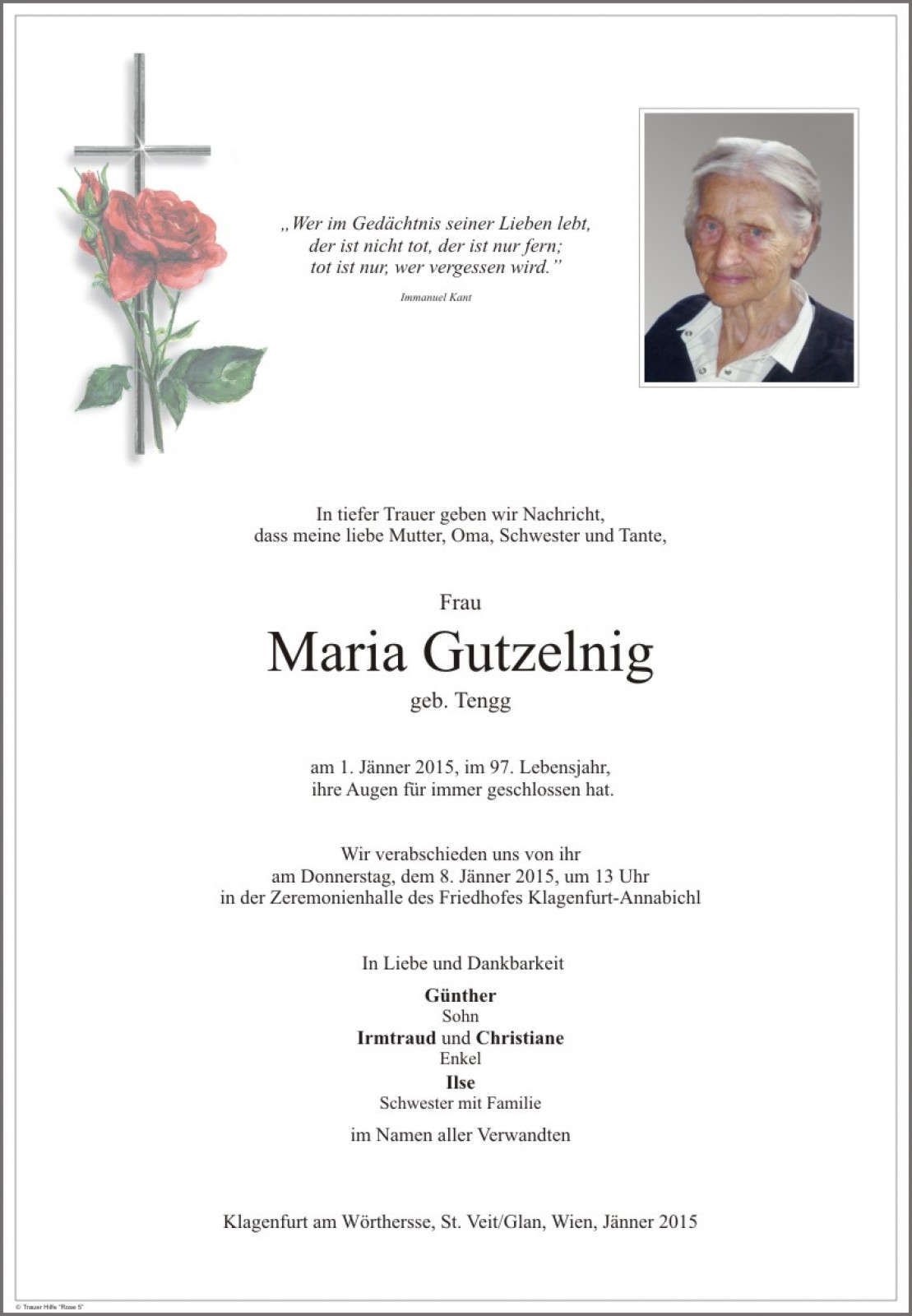 Parte Maria Gutzelnig