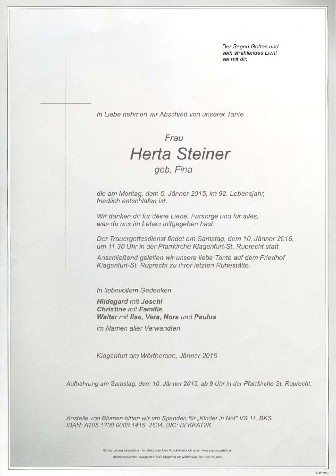 Parte Herta Steiner