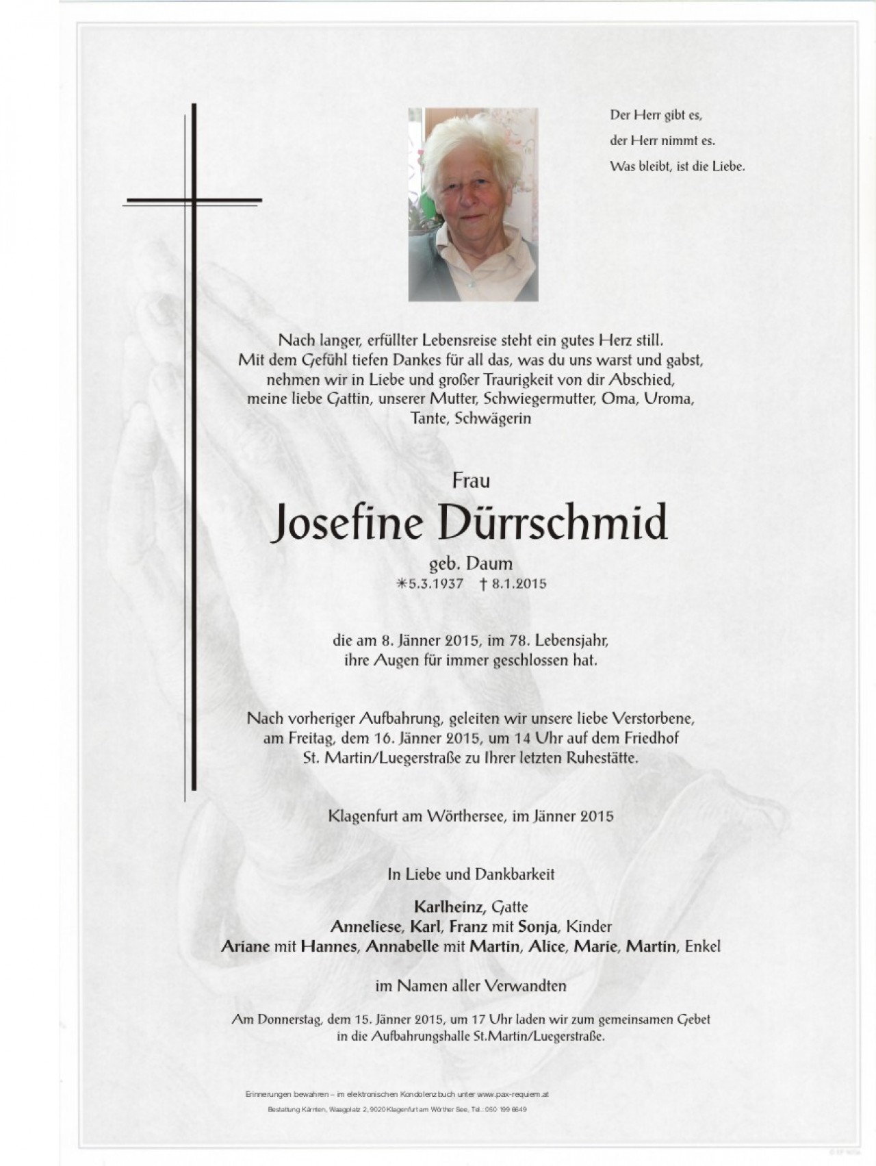 Parte Dürrschmid Josefine