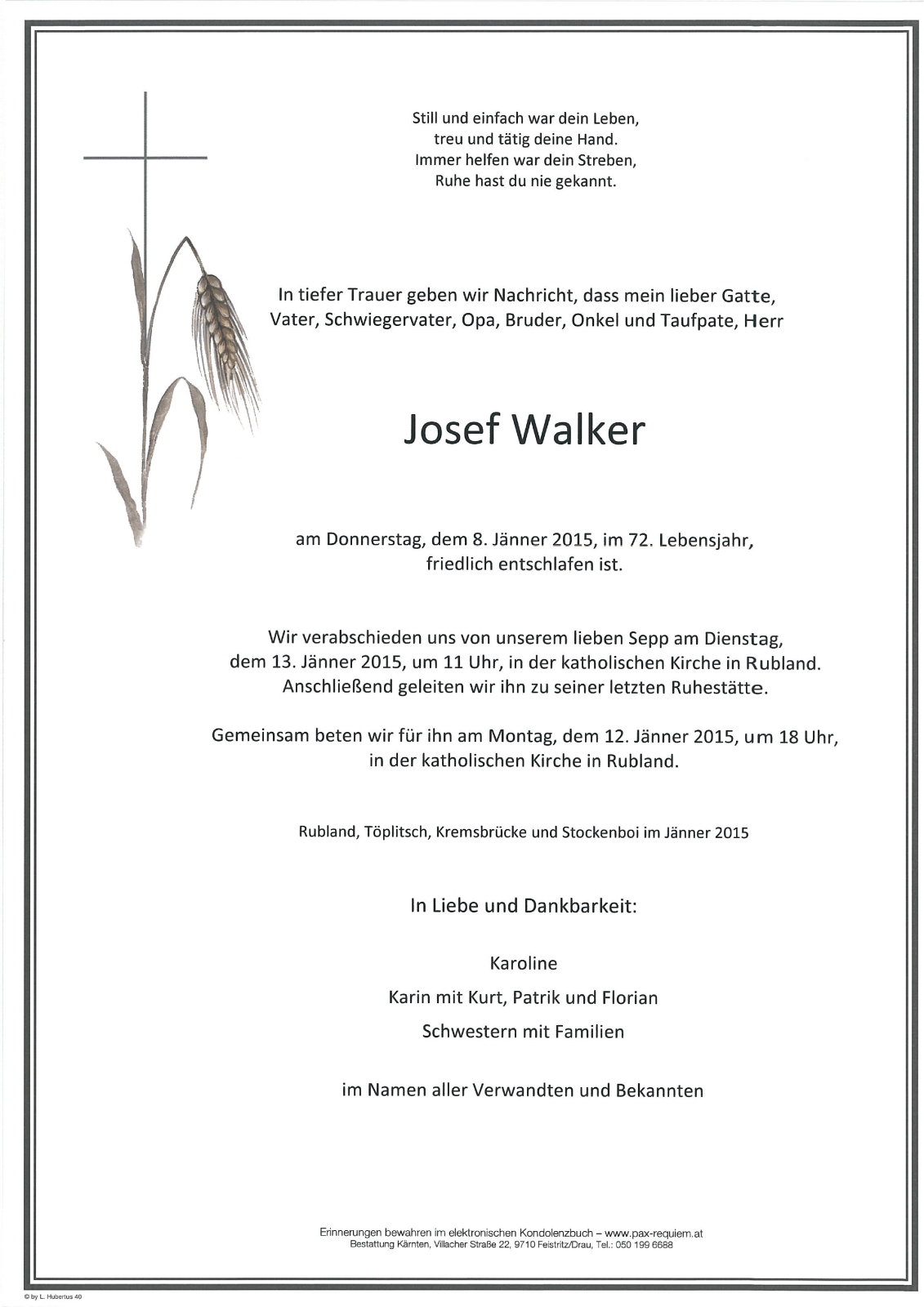 Parte Josef Walker