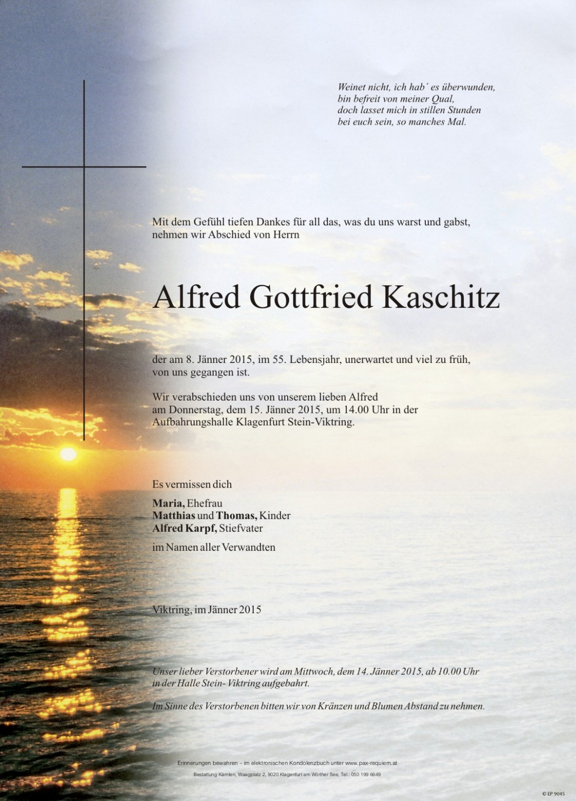 Parte Alfred Gottfried Kaschitz