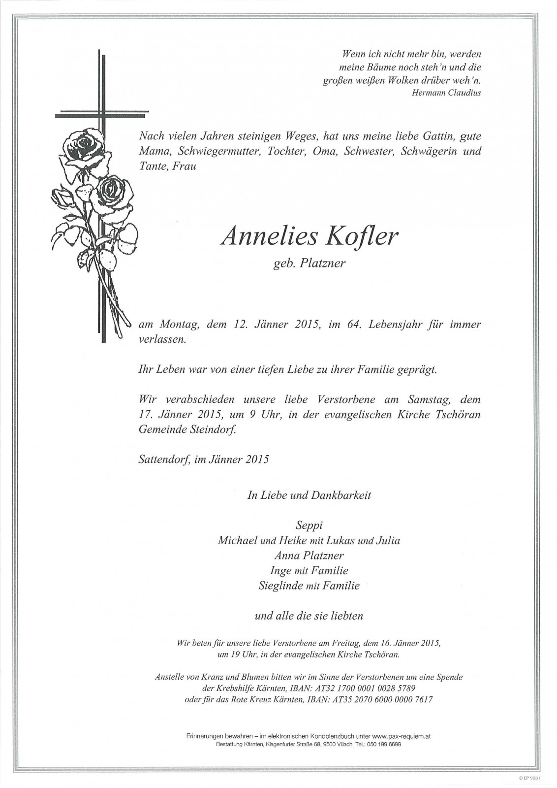Parte Annelies Kofler