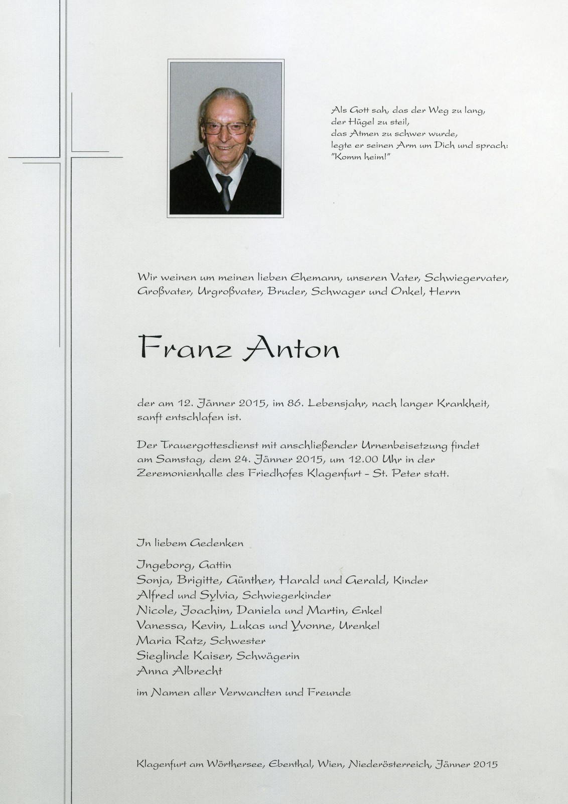 Parte Franz Anton