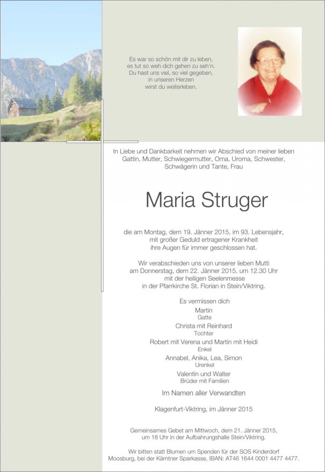 Parte Maria Struger