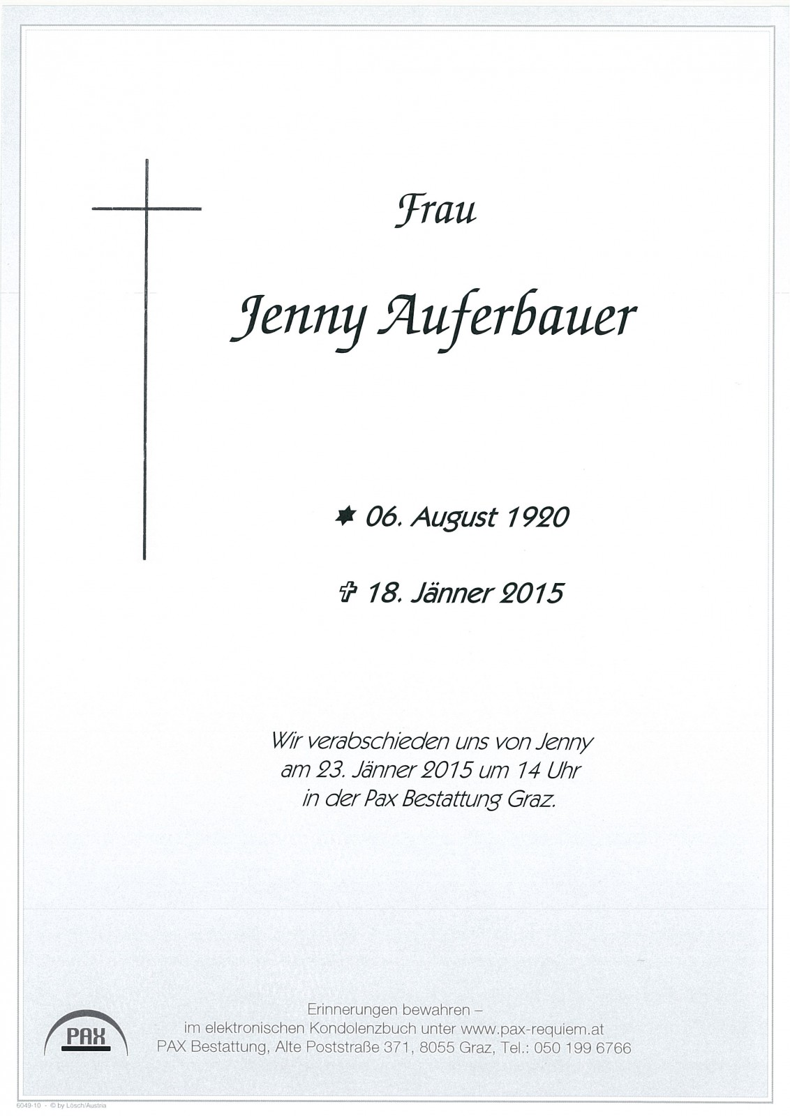 Parte Jenny Auferbauer