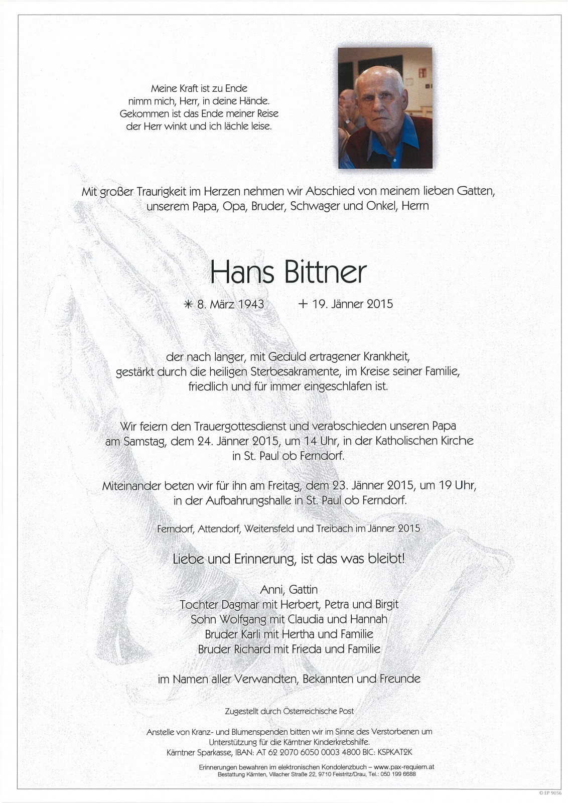 Parte Johann Bittner