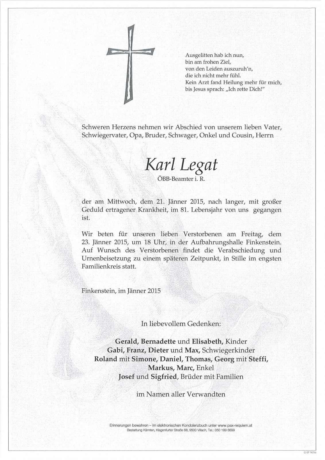 Parte Karl Legat