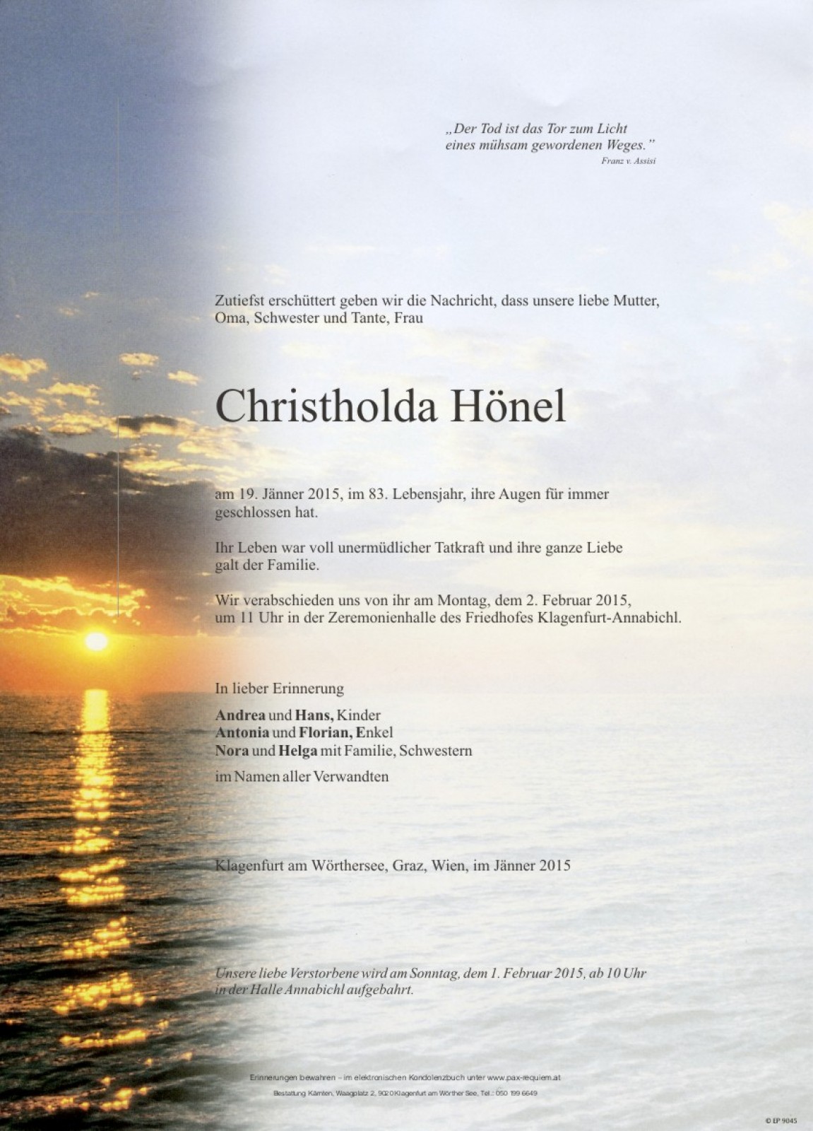 Parte Christholda Hönel