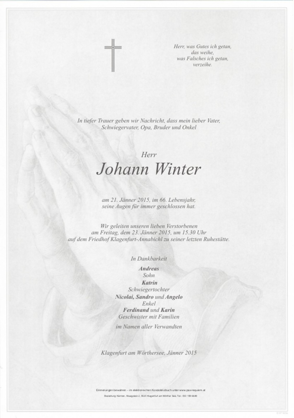 Parte Johann Winter