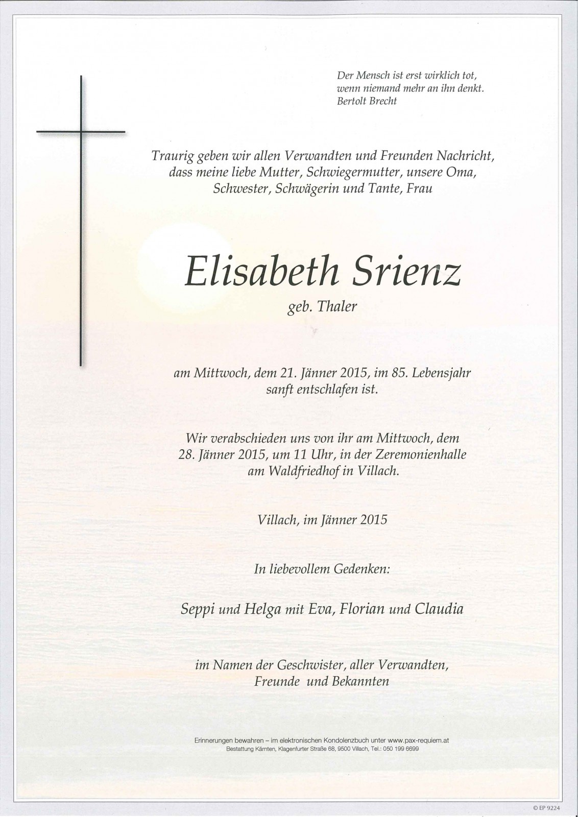 Parte Elisabeth Srienz