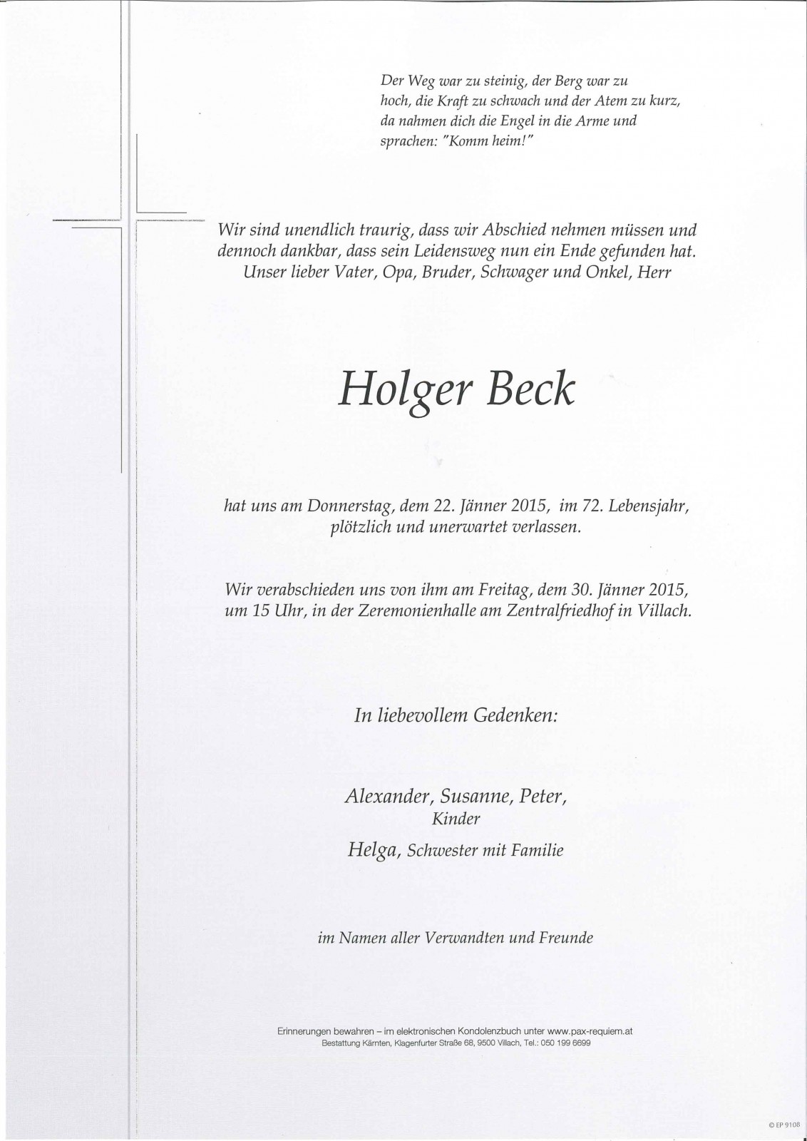 Parte Holger Beck