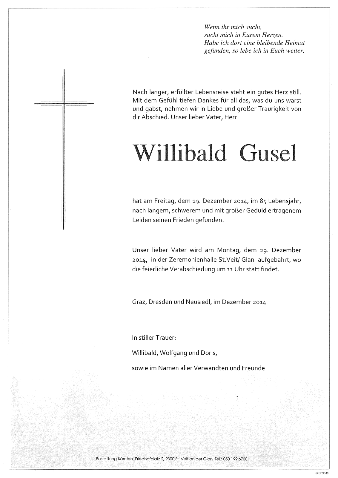 Parte Willibald Gusel