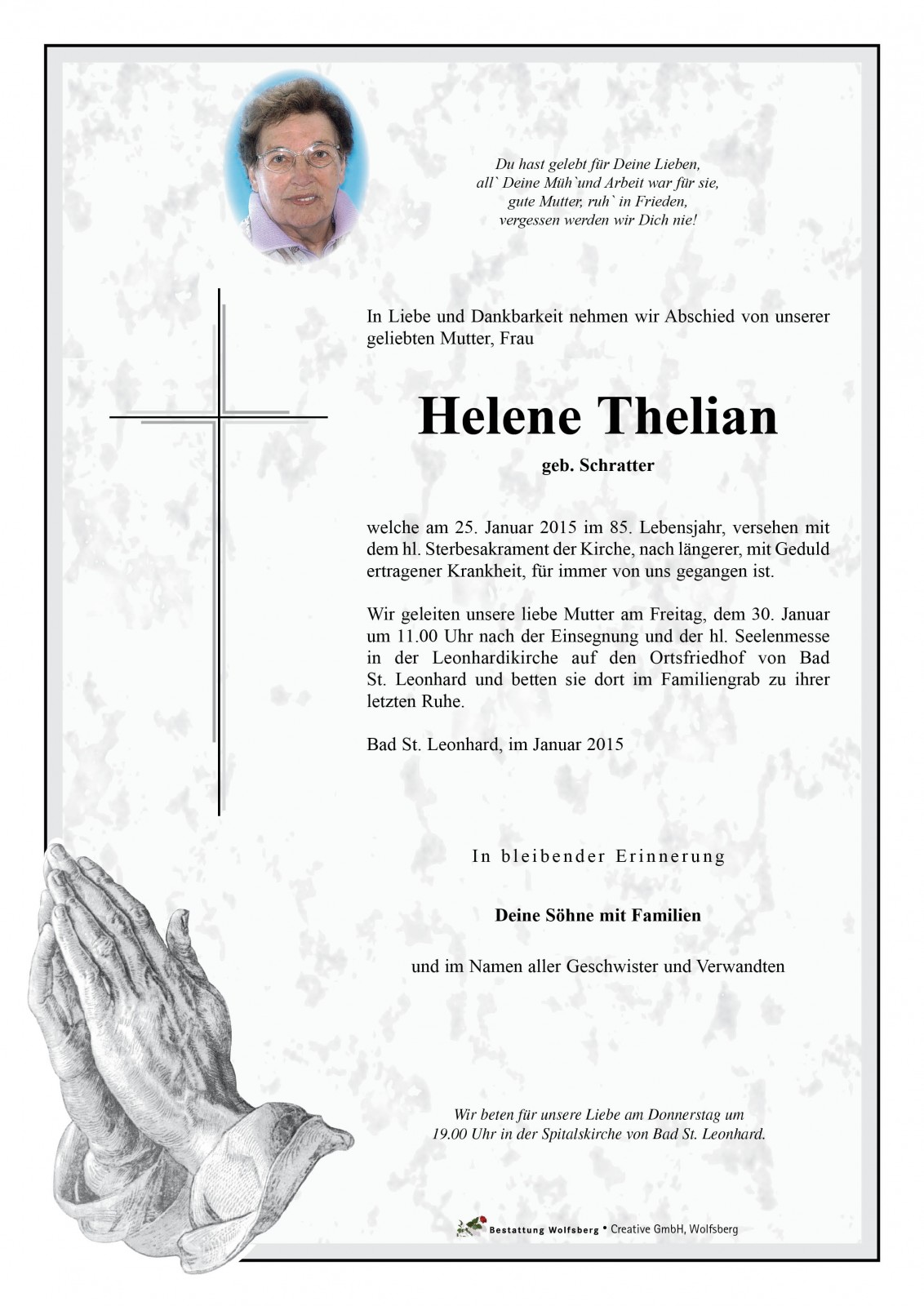 Parte Helene Thelian