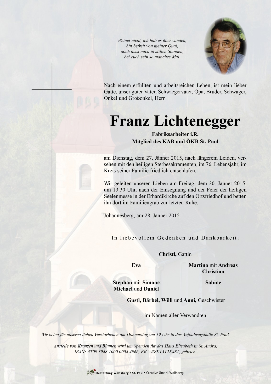 Parte Franz Lichtenegger