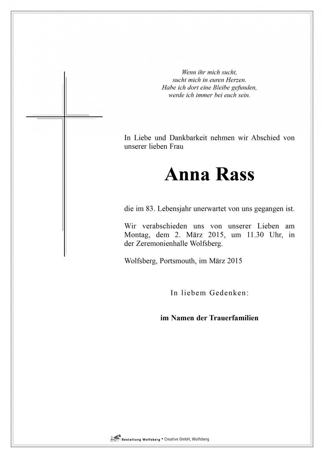 Parte Anna Rass