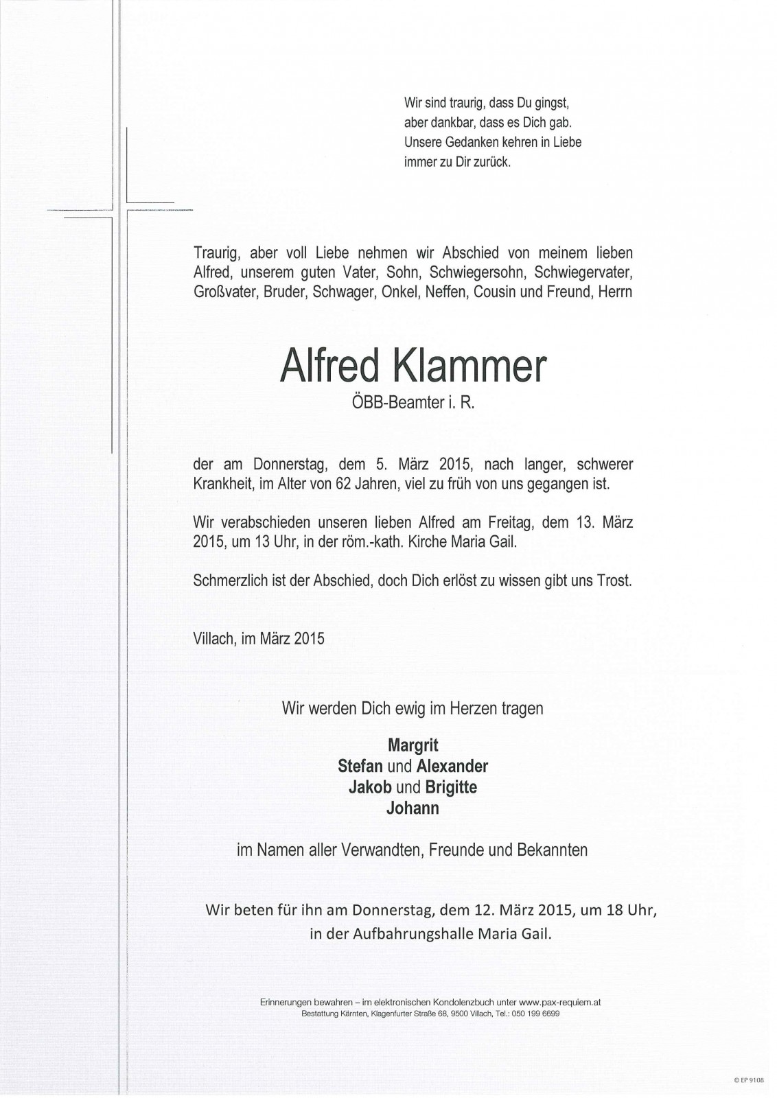Parte Alfred Klammer
