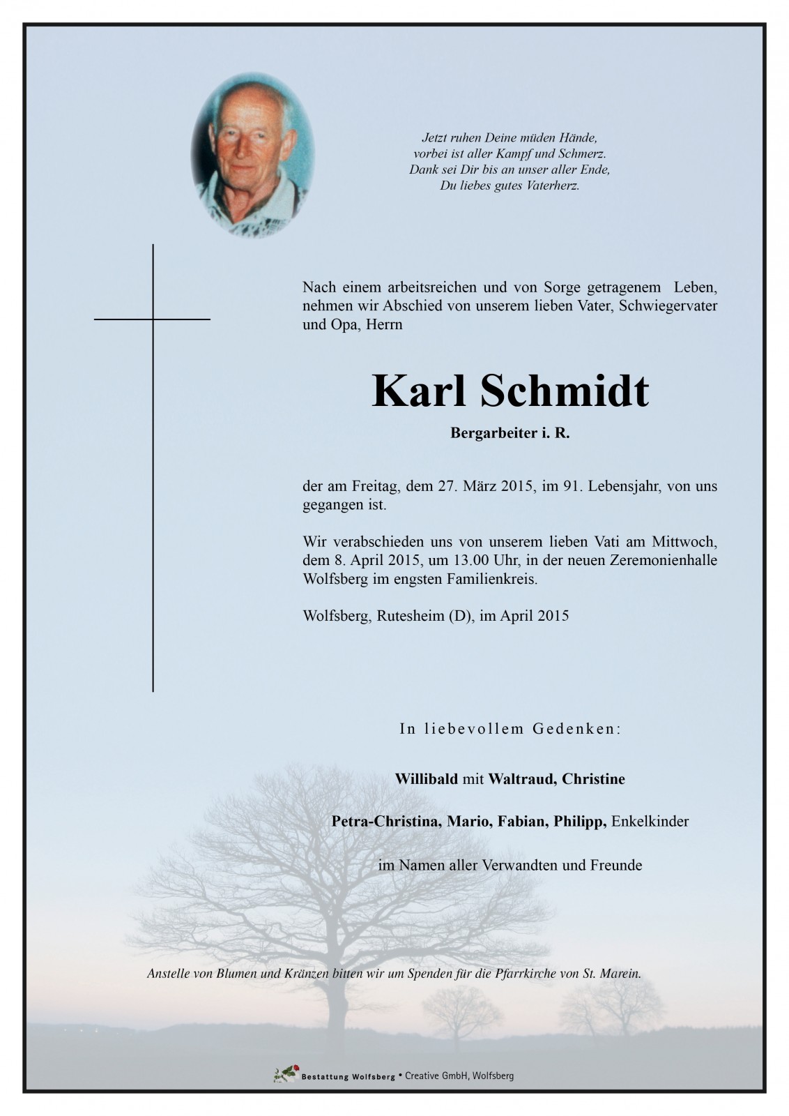 Parte Karl Schmidt