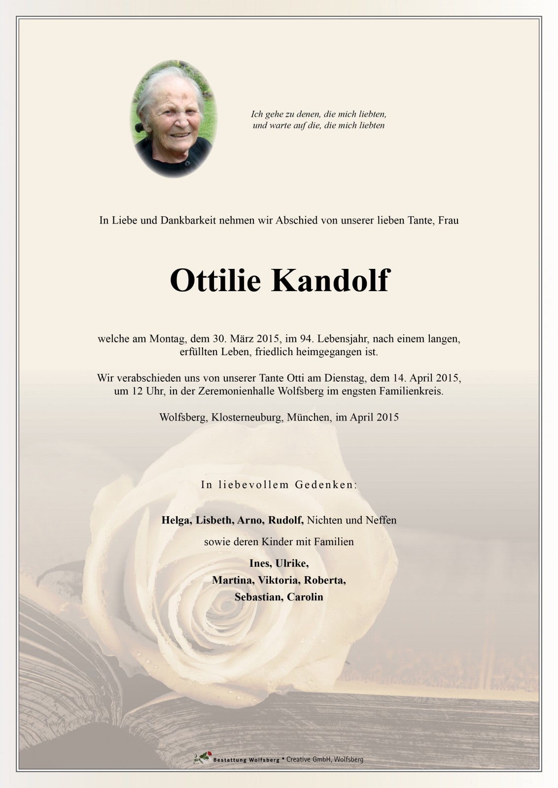 Parte Ottilie Kandolf