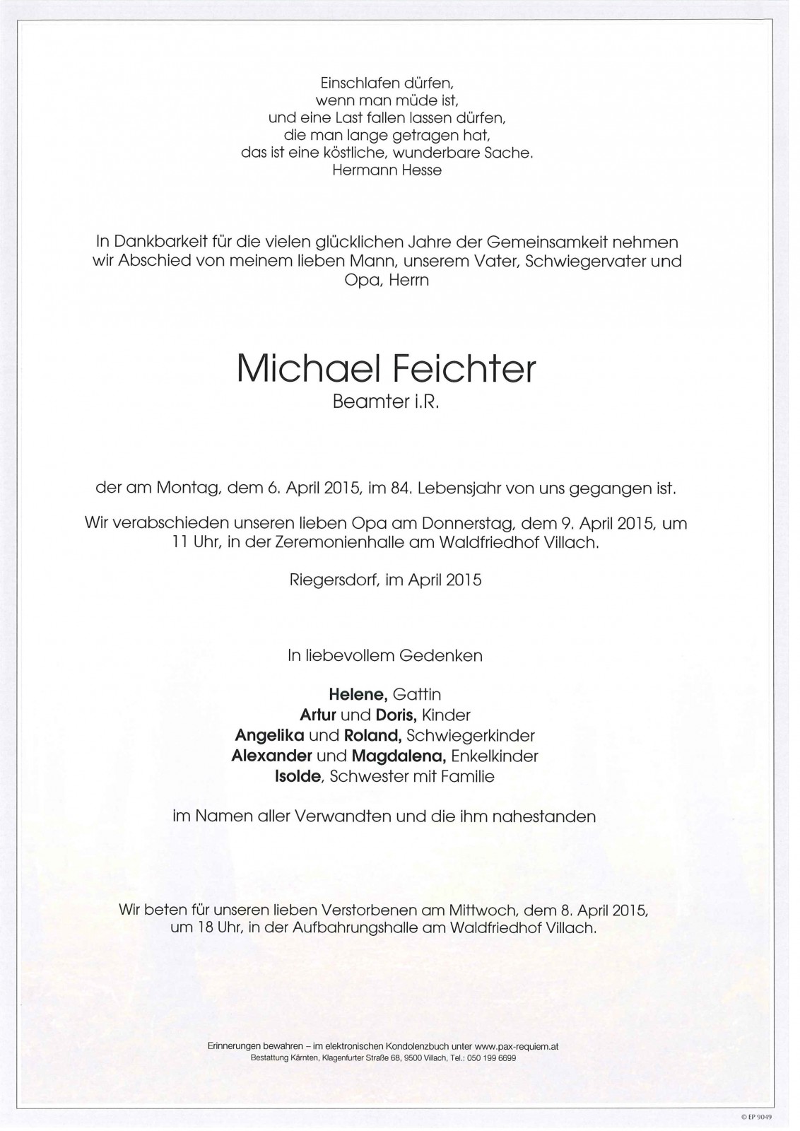 Parte Michael Feichter