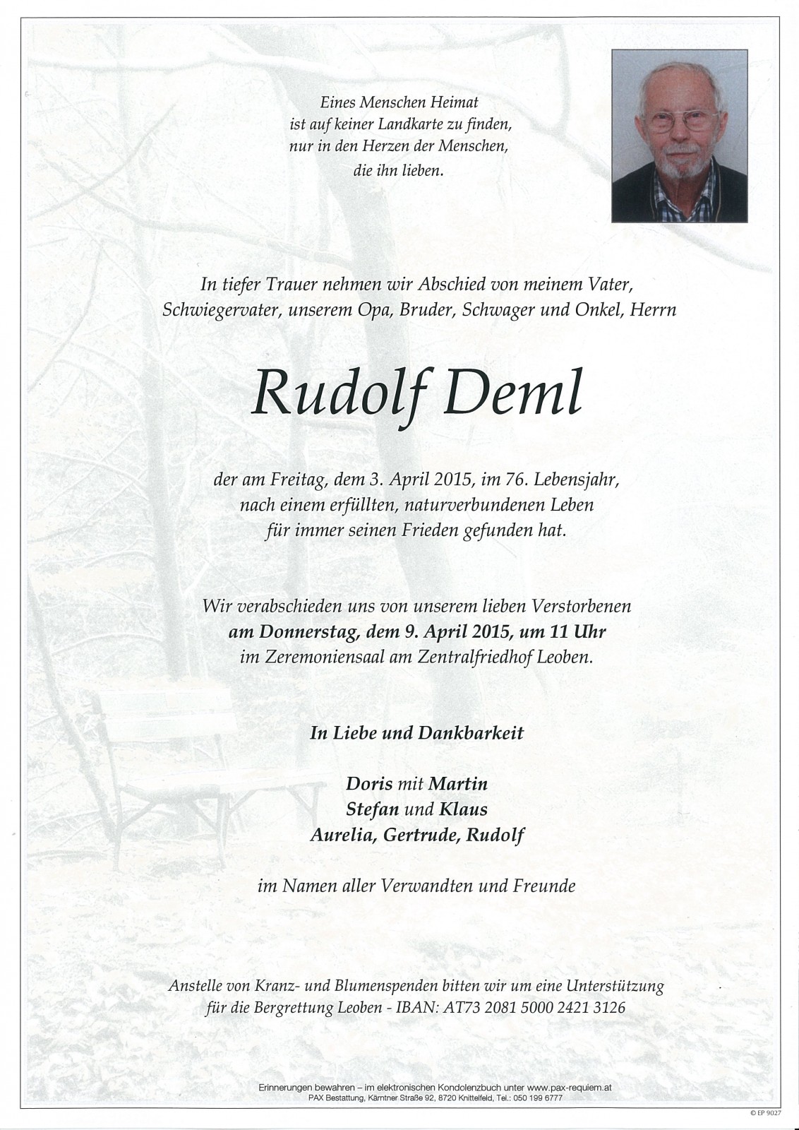 Parte Rudolf Deml