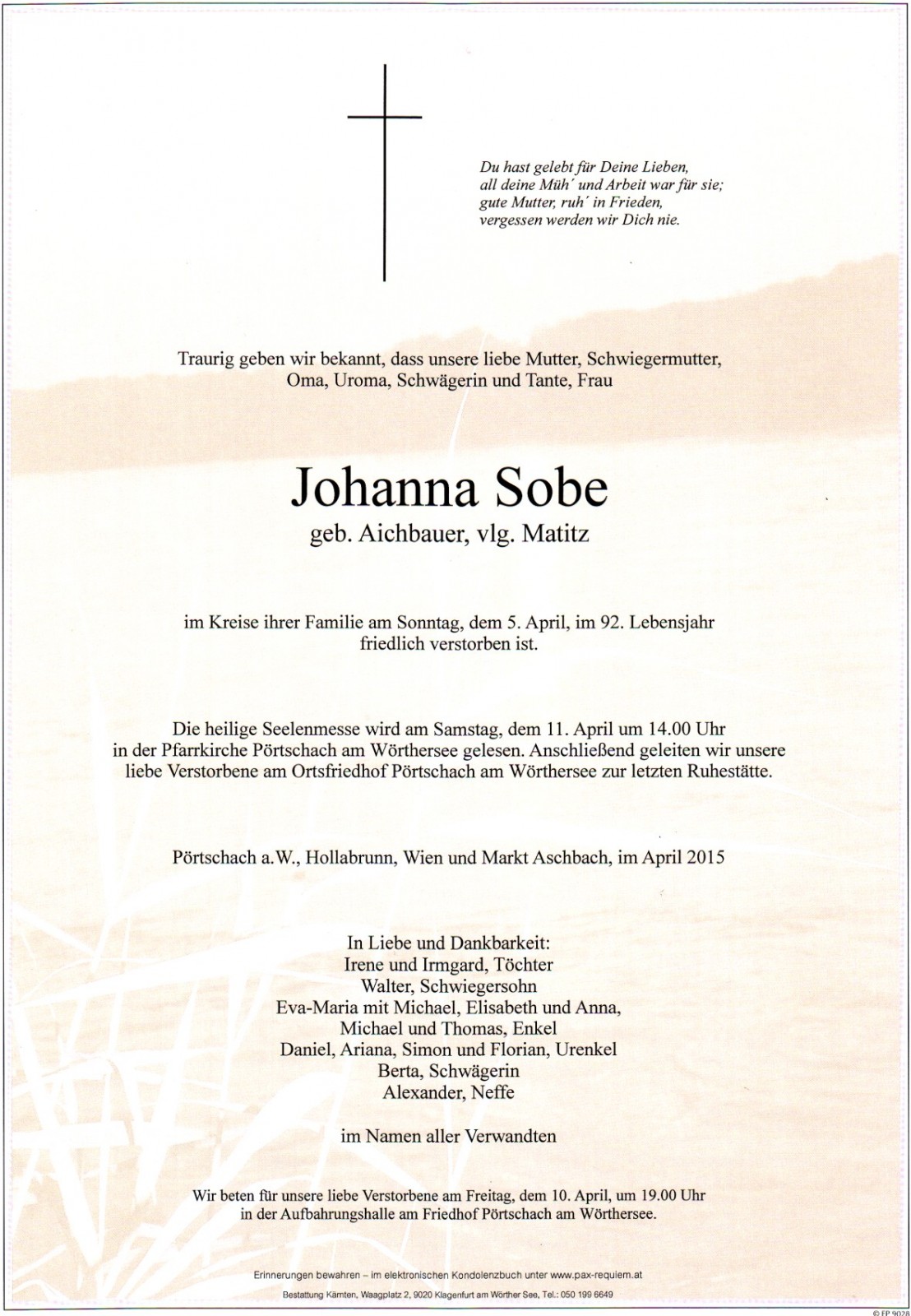 Parte Johanna Sobe