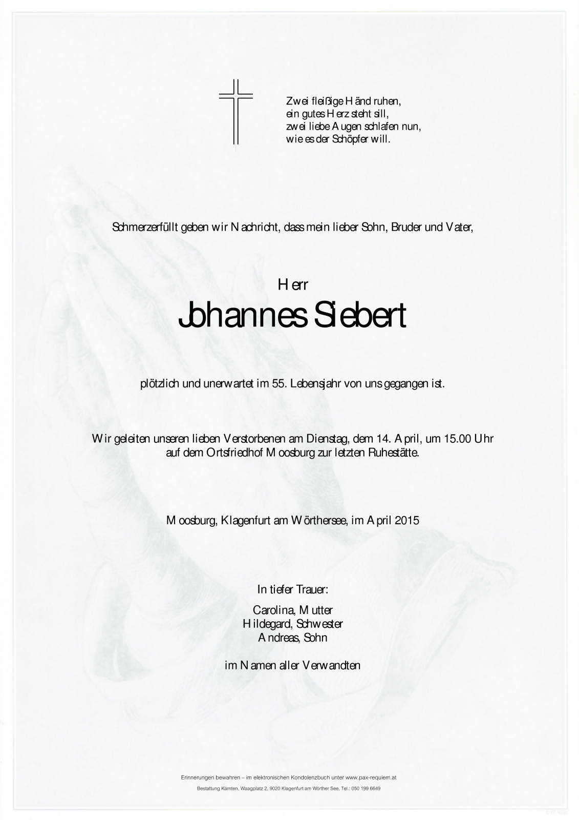 Parte Johannes Siebert