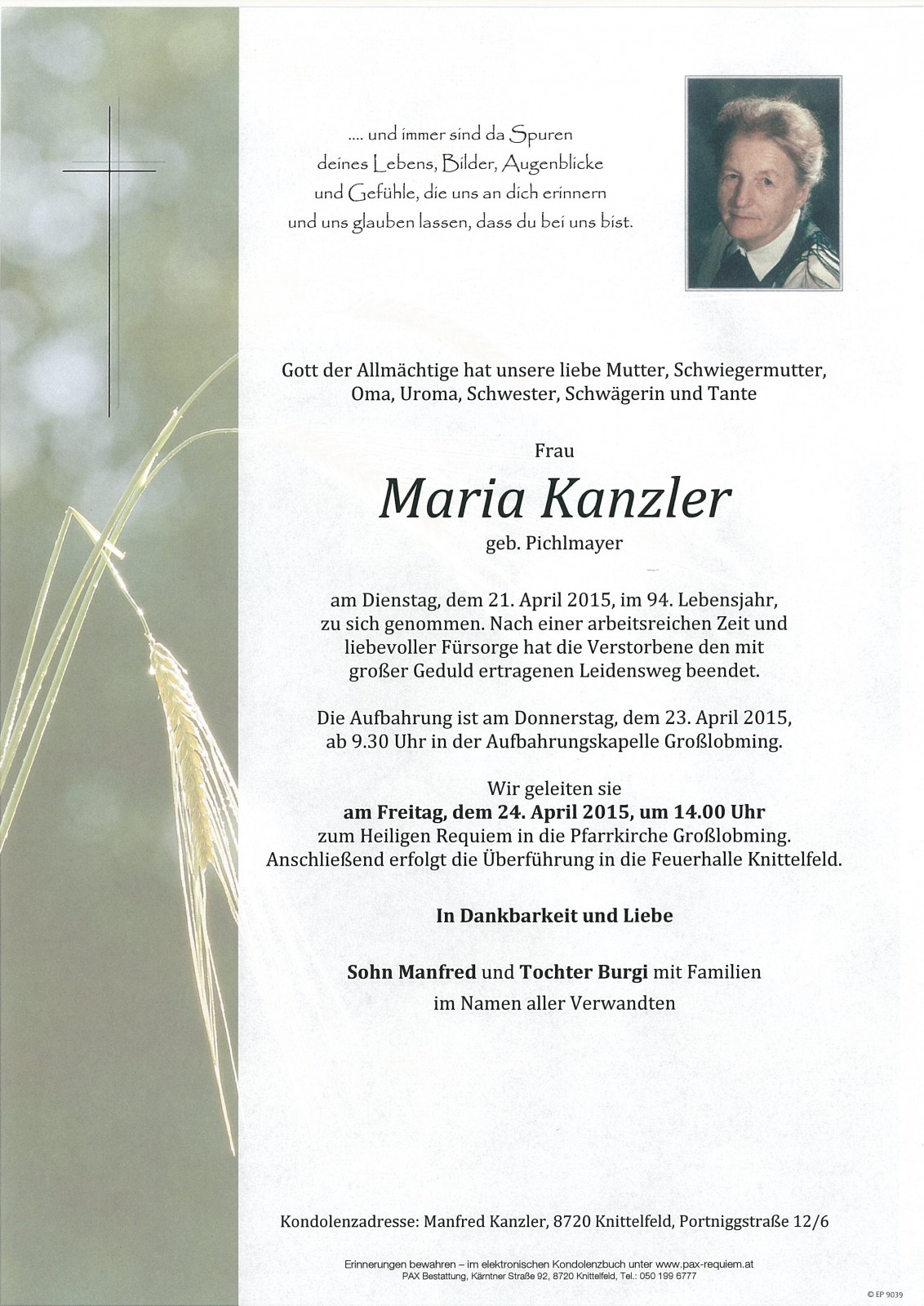 Parte Maria Kanzler