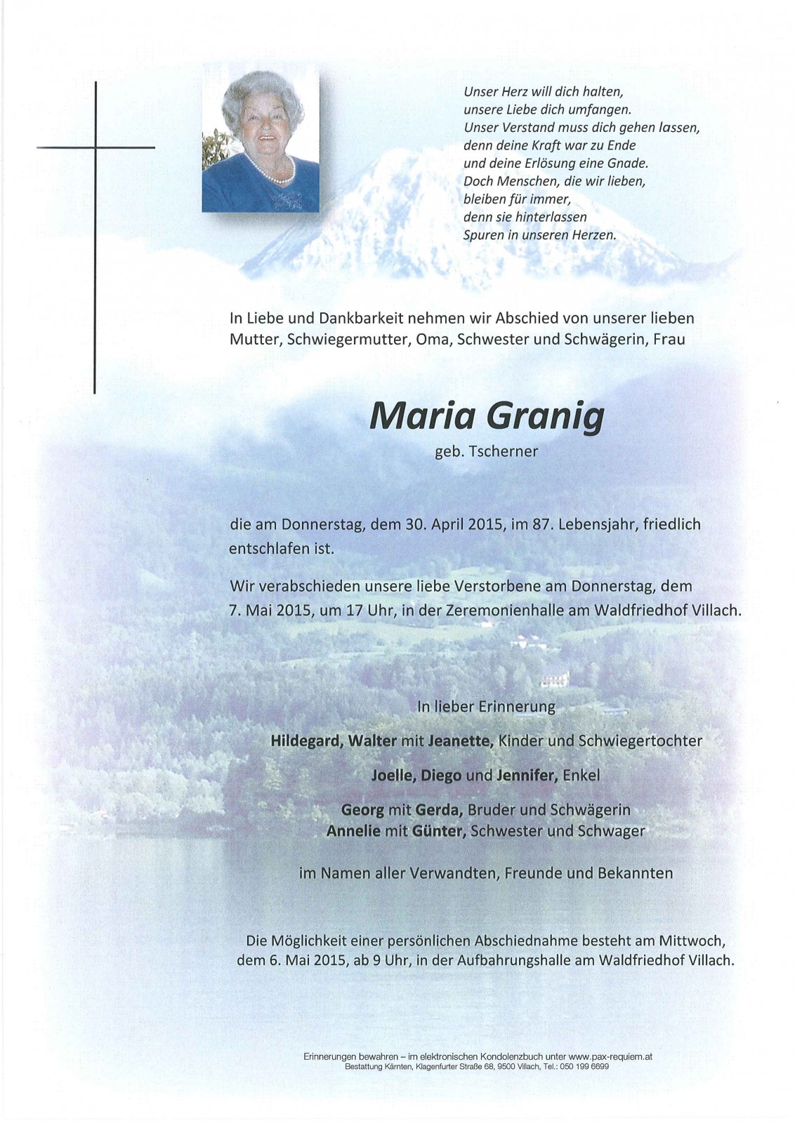Parte Maria Granig