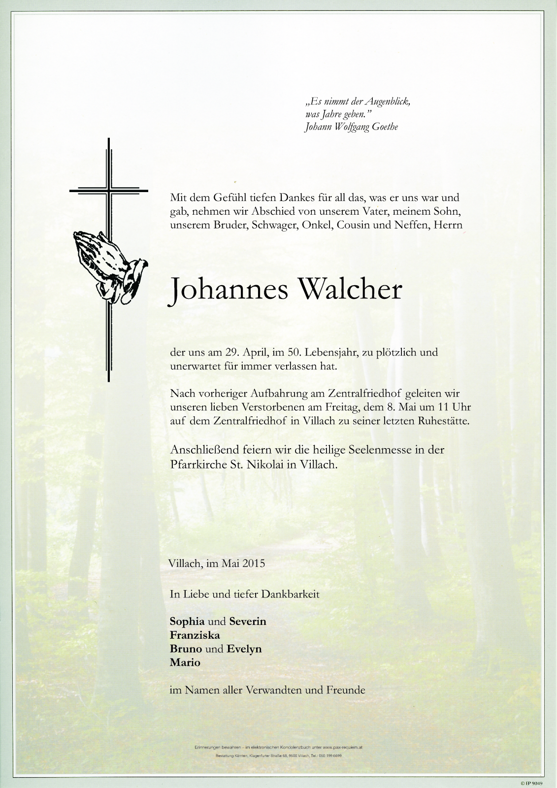 Parte Johannes Walcher