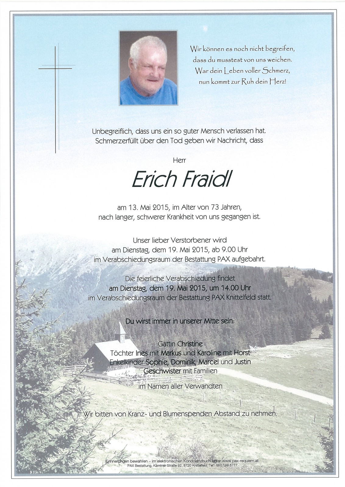 Parte Erich Fraidl