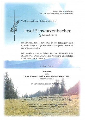 Josef Schwarzenbacher